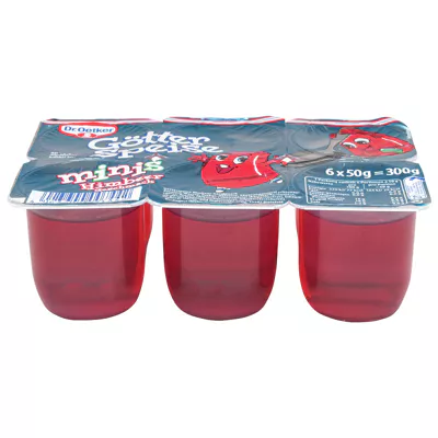 Götterspeise Mini - Himbeer (6x50g)