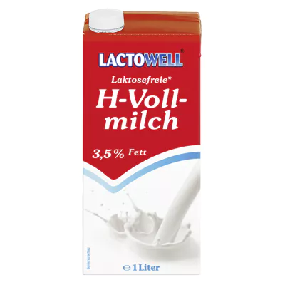 Lactowell laktosefreie H-Milch 3,5% (1l)