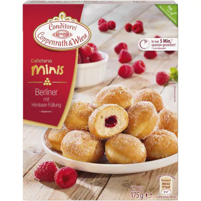 Mini Krapfen - Himbeerfüllung tiefkühl (14Stk.)