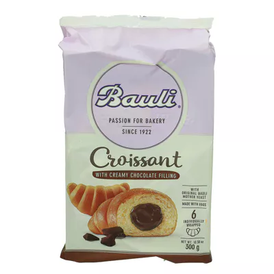 Croissant mit Schokoladencremefüllung (6Stk.)