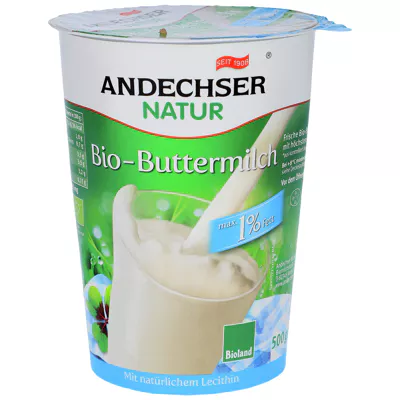 Andechser Natur Bio Buttermilch 1% (500g)