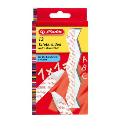 Tafelkreide weiß (12Stk.)