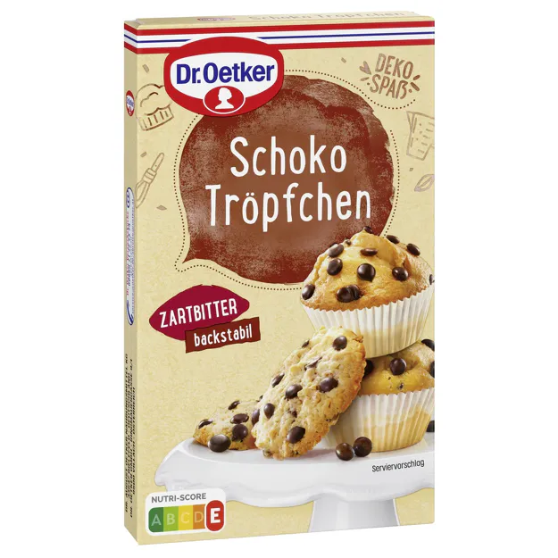 Dr. Oetker Schoko Tröpfchen - Zartbitter (75g)