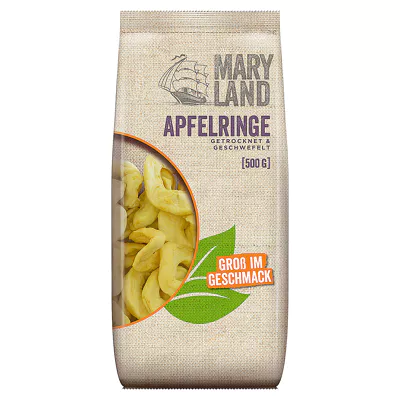 Apfelringe - getrocknet (500g)