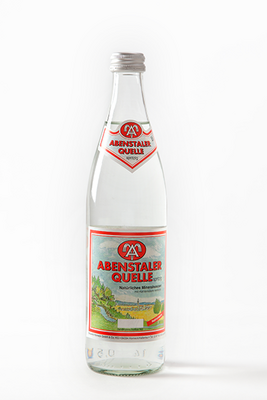 Abenstaler Mineralwasser spritzig (0,5l)