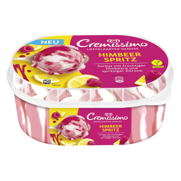 Cremissimo Himbeer Spritz Sorbet TK (825ml)
