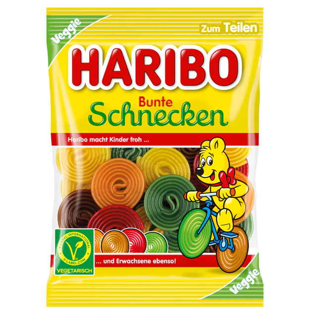 Haribo Bunte Schnecken (160g)