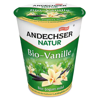 Andechser Natur Bio Joghurt Vanille (400g)