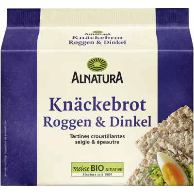 Alnatura Bio Knäckebrot - Roggen & Dinkel (250g)