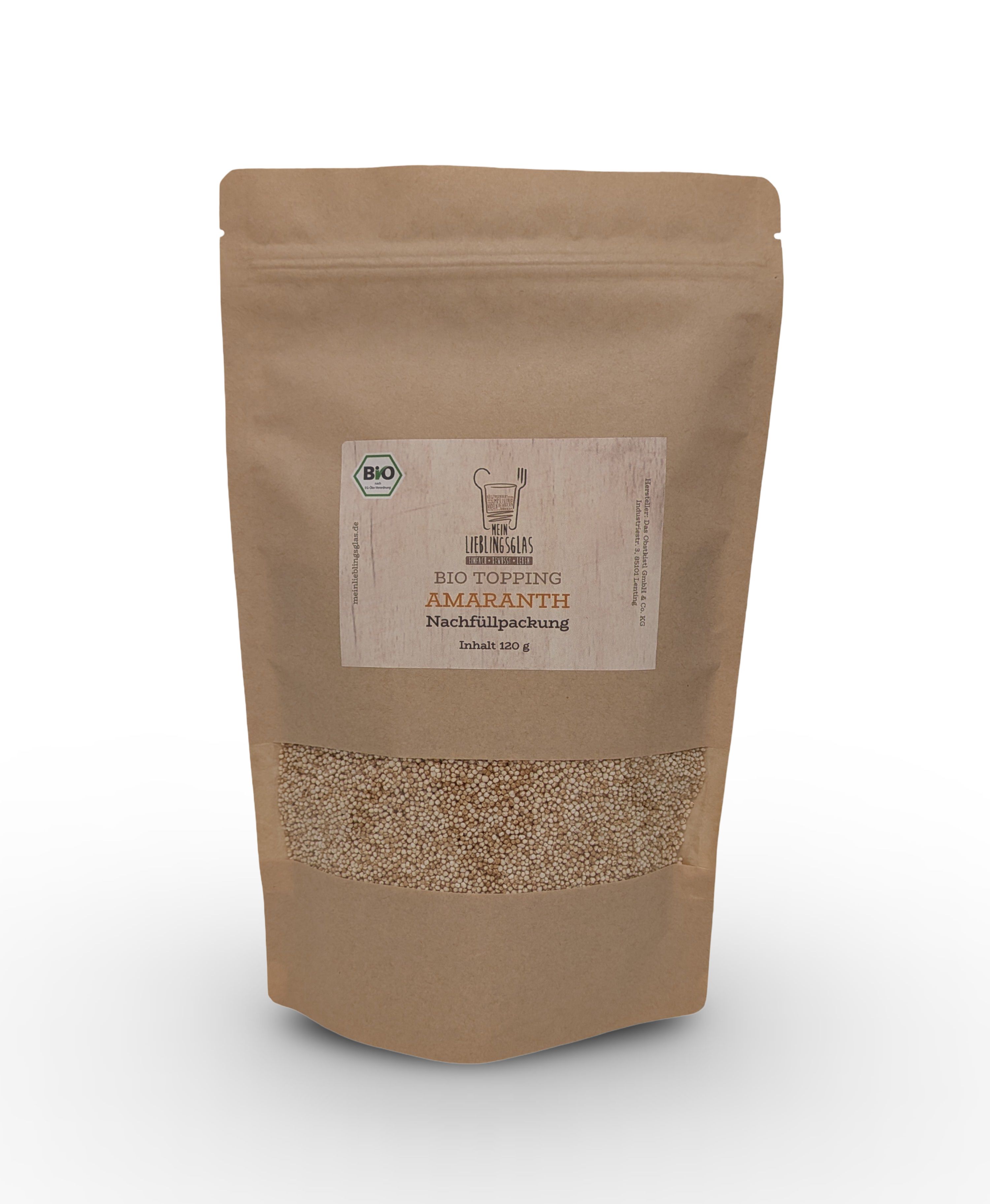 BIO Amaranth - Nachfüllpackung (120g)