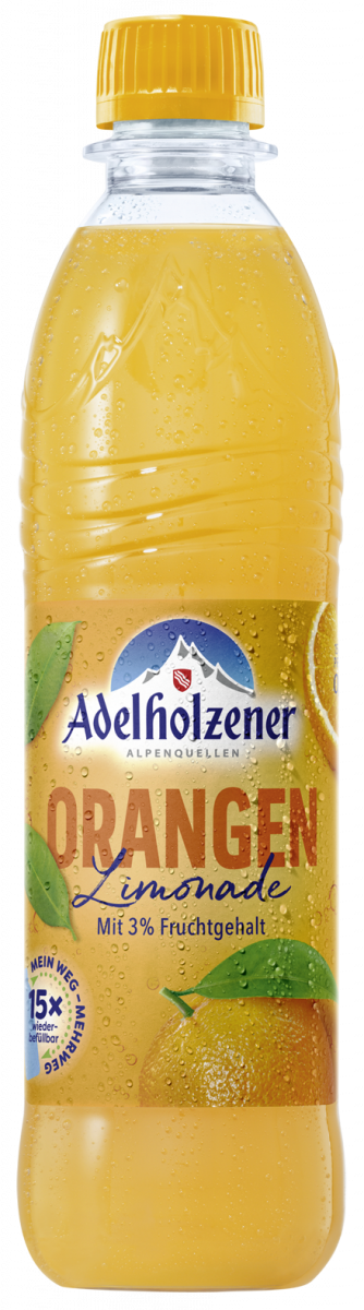 Adelholzener Limo Orange 0,5l (PET)