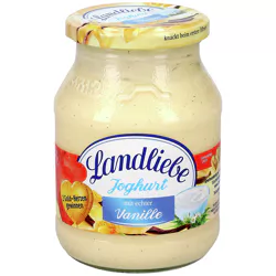Landliebe Joghurt im Pfandglas - Vanille (500g)