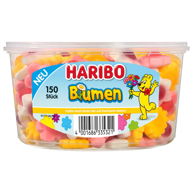 Haribo Blumen (150Stk.)
