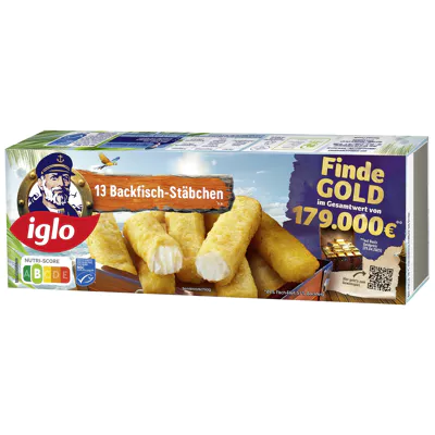 Backfisch-Stäbchen TK (364g)