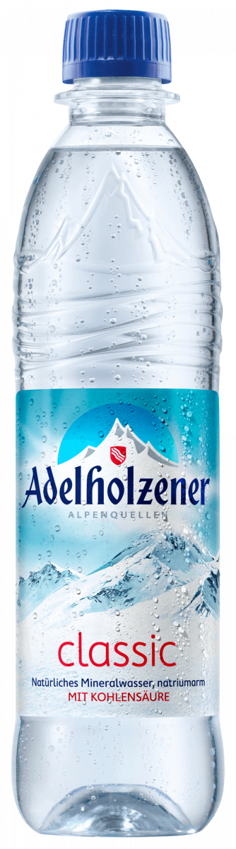 Adelholzener Mineralwasser Classic 0,5l (PET)