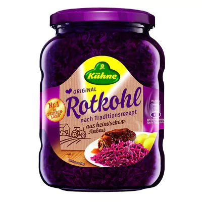 Kühne Rotkohl (Blaukraut) (350g)