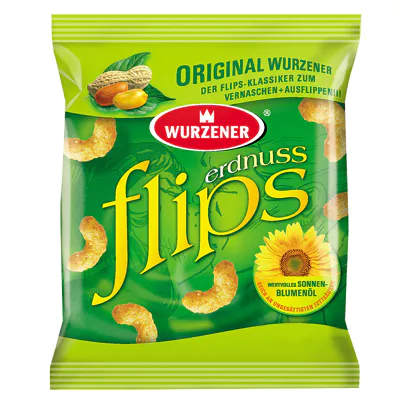 Erdnussflips - einzeln verpackt (100x10g)