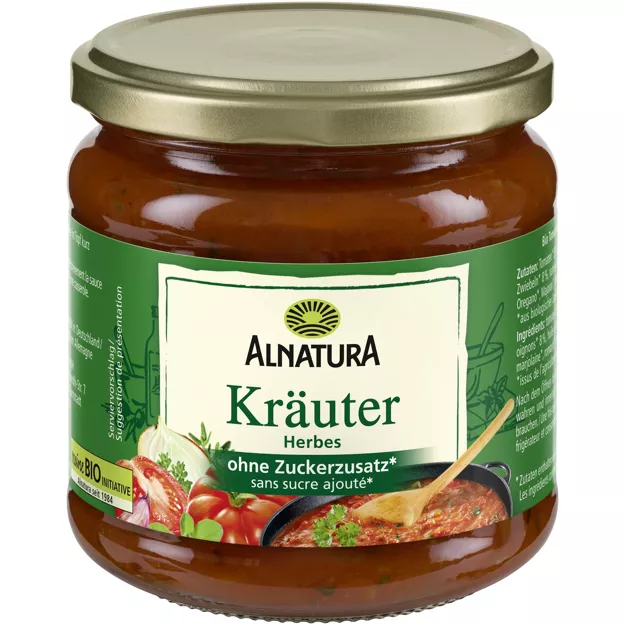 Alnatura Bio Tomatensauce Kräuter (350ml)