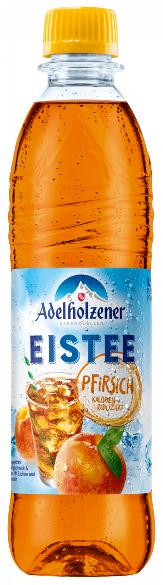 Adelholzener Eistee Pfirsich 0,5l (PET)