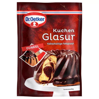 Dr. Oetker Kuchenglasur - dunkel (150g)