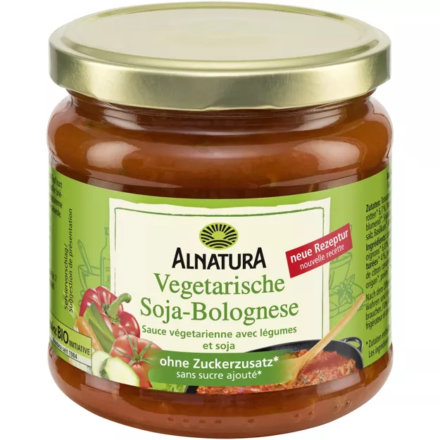 Alnatura Bio Vegetarische Soja-Bolognese (350ml)