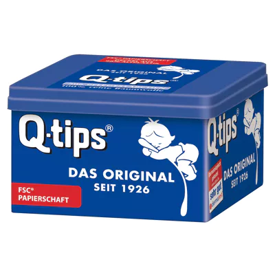 Q-Tips Box Wattestäbchen (206Stk.)