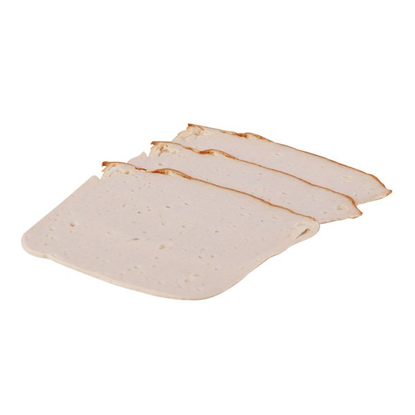 Fleischkäse weiß mit Kalbfleisch - geschnitten