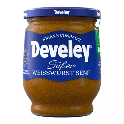 Develey Münchner Weißwurstsenf - süß (250ml)