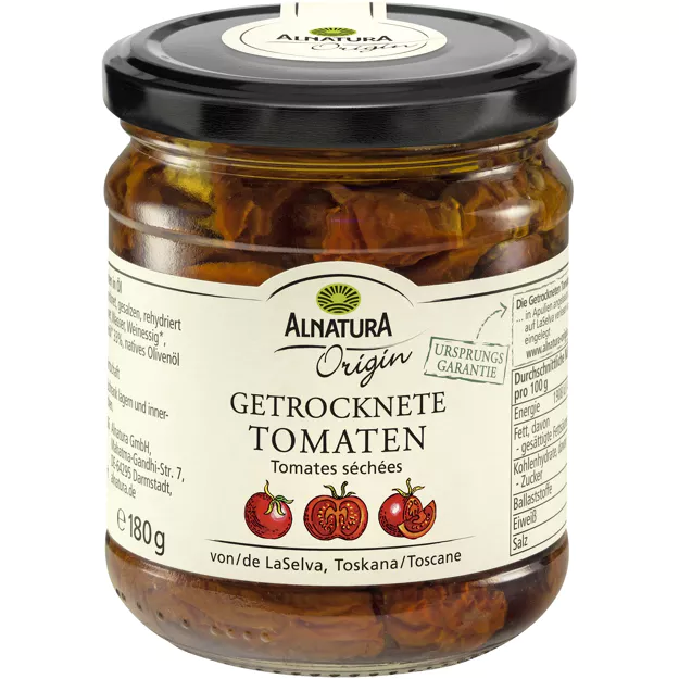 Alnatura Bio Getrocknete Tomaten in Öl (180g)