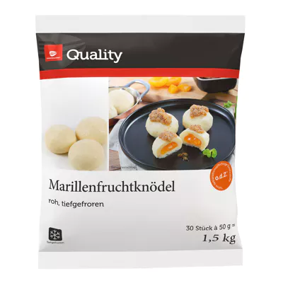 Marillenfruchtknödel TK (1,5kg)
