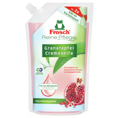 Nachfüllbeutel Pflegeseife - Granatapfel (500ml)