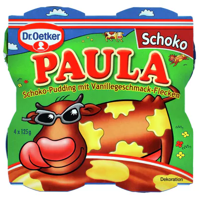 Dr. Oetker Paula's Pudding Schoko (4x125g)