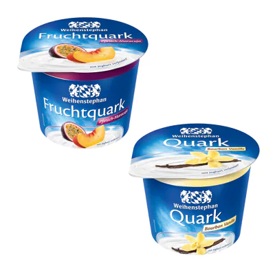 Fruchtquark Pfirsich-Maracuja/Vanille - zufällige Sortierung (500g)
