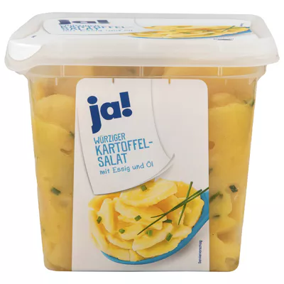 Kartoffelsalat mit Essig und Öl (1kg)