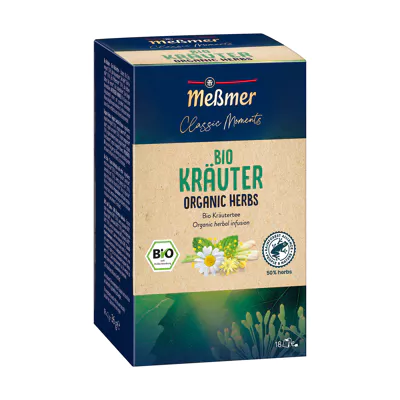 [4_4443] Meßmer Bio Kräutertee (18 Beutel)