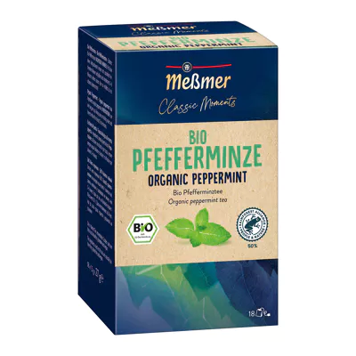 [4_4442] Meßmer Bio Pfefferminztee (18 Beutel)