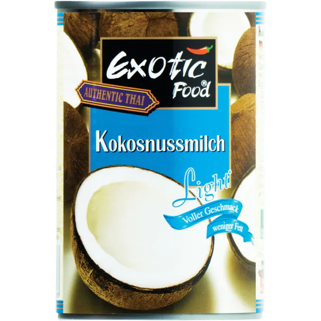 [4_1220] Exotic Food Kokosnussmilch - light 6% (400ml)