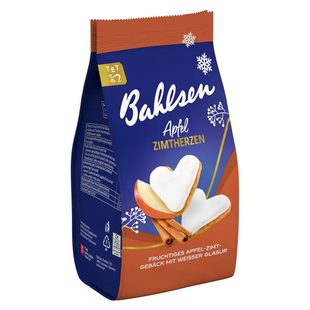 [4_5029] Bahlsen Apfel Zimtherzen (100g)