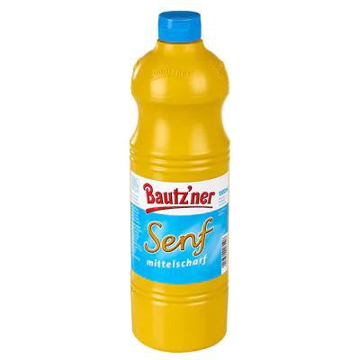 [4_239] Bautz'ner Senf - mittelscharf (1000ml)
