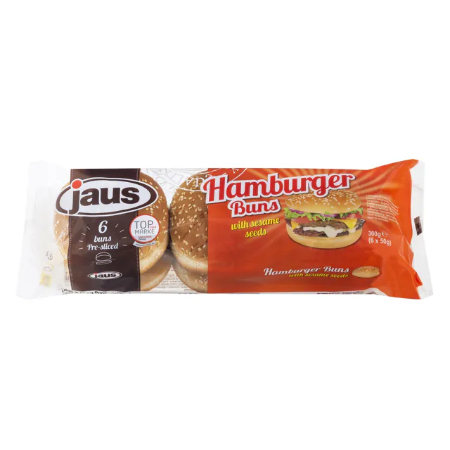 [4_7023] Jaus Burgersemmeln Sesam (6Stk.)