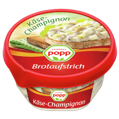 Popp Brotaufstrich - Käse-Champignon (150g)