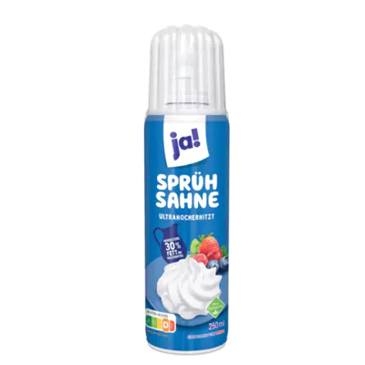 Sprühsahne 30% (250ml)