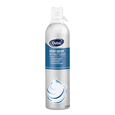 Sprühsahne 35% - ohne Zucker (700ml)