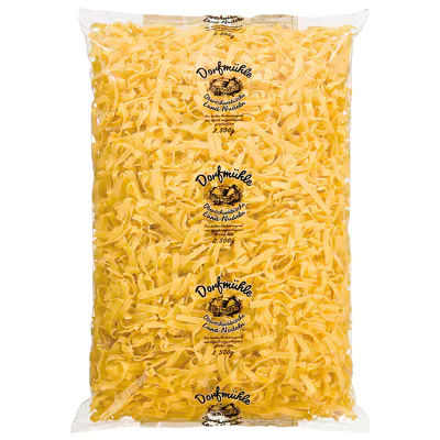 Dorfmühle Bandnudeln 8mm (2500g)