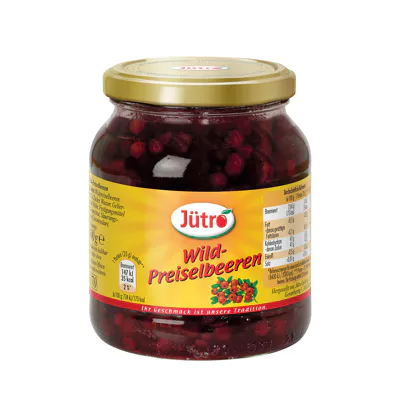 Wild-Preiselbeeren (370ml)