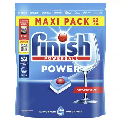 Finish Power Fresh Spülmaschinentabs (52Stk.)