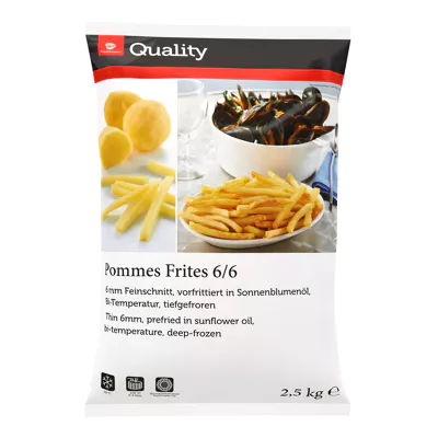 Pommes 6 mm TK (2,5kg)