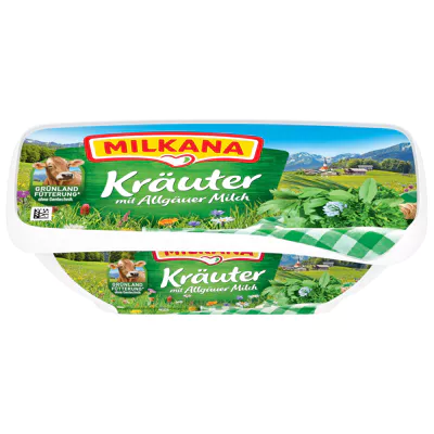 Milkana Schmelzkäse - Kräuter (190g)
