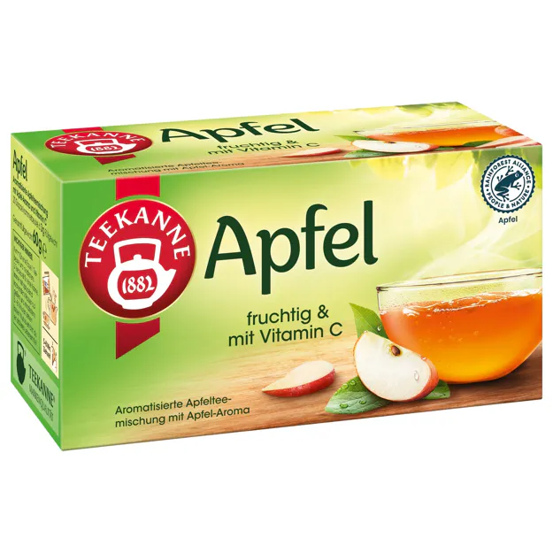 [4_4490] Teekanne Apfeltee (20 Beutel)