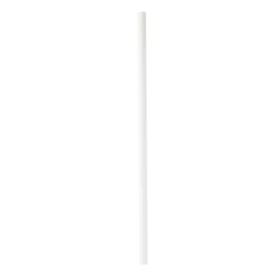 Papier Strohhalm weiß (100Stk.)